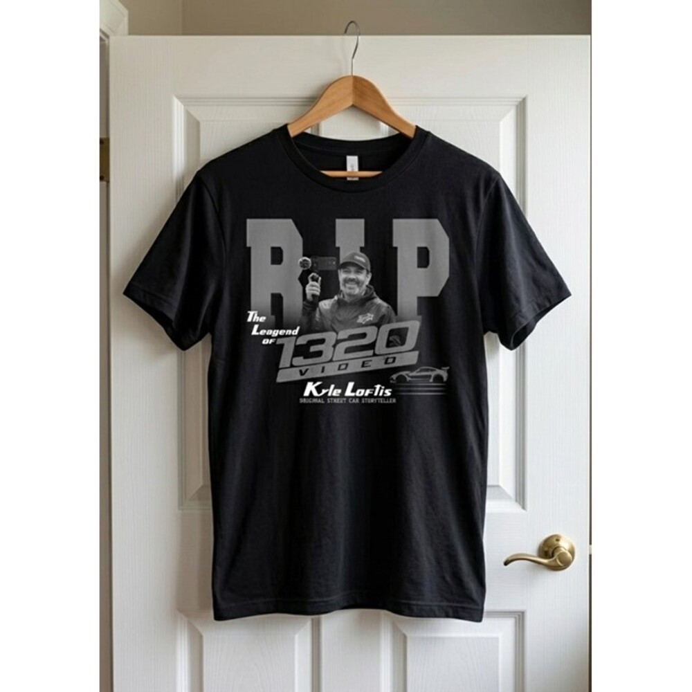 Vintage 1320 Video Kyle Loftis RIP Graphic Tee Street Racing Y2K Shirt
